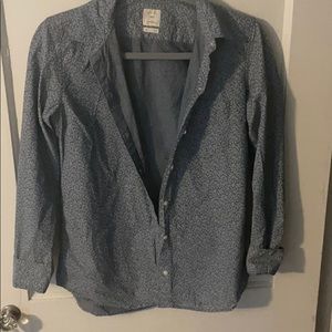 Gap Button Down Floral Shirt